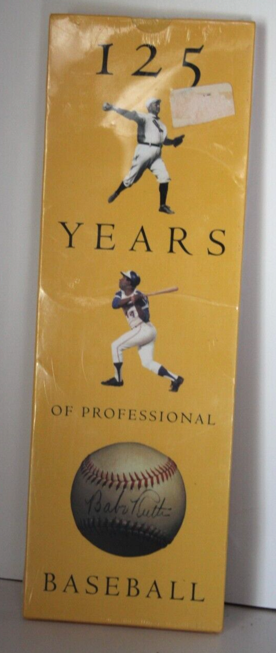 125 Years of Professional Baseball Triumph 1994 Major League Baseball New Sealed